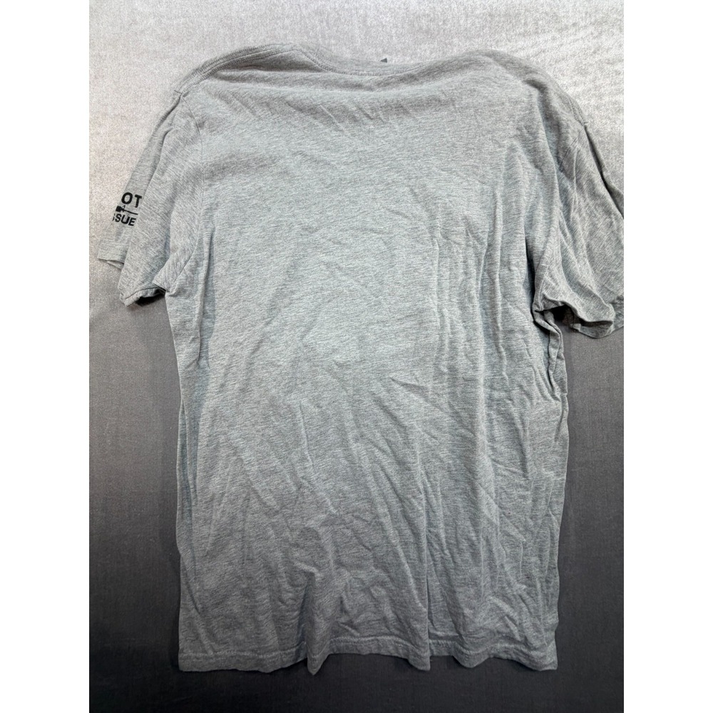 American Flag Men Shirt Patriotic Gray Size XL - Picture 8 of 9